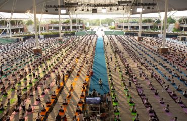 Divyang Students across India are performing yoga