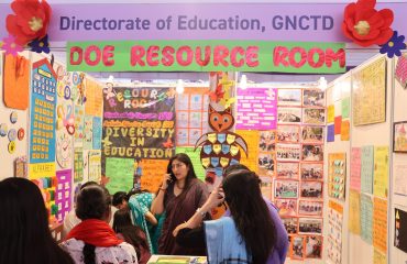 This picture is from the Directorate of Education, GNCTD at Purple Fest 2025.