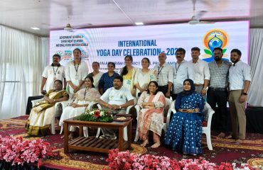 On the occasion of International Yoga Day, Hon’ble Minister of State Dr. Ramdas Athawale is participating in the Yoga programme held in Kozhikode, Kerala.