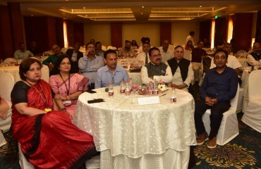 This picture is from the one-day National Conference organized today by the National Divyangjan Finance and Development Corporation (NDFDC) for its partner implementing agencies. In the photo are Mr. Subhash Phal Dessai, Minister in the Government of Goa; Mr. Rajesh Aggarwal, Secretary, Department of Empowerment of Persons with Disabilities; Mrs. Debolina Thakur, Joint Secretary, DEPwD; Mrs. Richa Shankar, Deputy Director General; and Mr. Guruprasad Pawaskar, State Commissioner for Persons with Disabilities, Government of Goa.