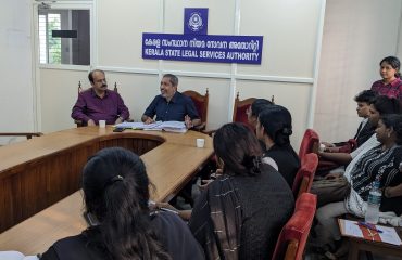 സാകേതം നിയമ സഹായ കേന്ദ്രത്തിലെ അഭിഭാഷകർക്കുള്ള പരിശീലനം (31/01/2025)