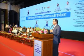 Hon. Principal Secretary (Rural Development Department) Sir while guiding all the attendees