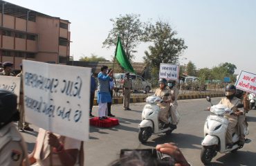 daman road safety awareness drive