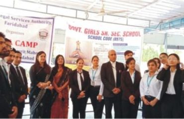 हरियाणा राज्य में जिला विधिक सेवा प्राधिकरण द्वारा मेगा कानूनी सेवाएं कैंप