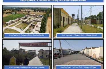 PMAYG- Development of residential colony for Landless beneficiaries