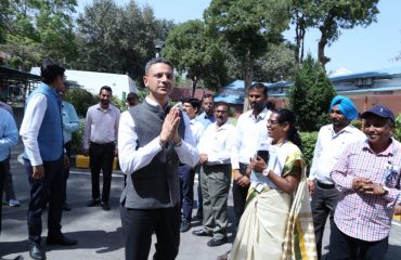 Visit of Hon'ble Minister of State(MoHUA)