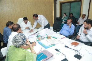 Hon’ble Secretary (Works) Reviews Progress of PWD Building Project in Amravati