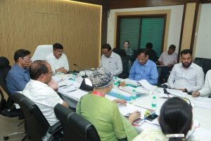 Hon’ble Secretary (Works) Reviews Progress of PWD Building Project in Amravati