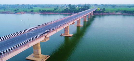 Bridge Over The Pranahita River At Sironcha (Connecting Maharashtra And Telangana)
