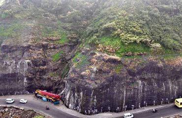Rockfall Protection At Saptashrungi Gad