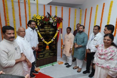 पनवेलमध्ये सार्वजनिक बांधकाम विभागाच्या विभागीय कार्यालय आणि महत्वाच्या पूल प्रकल्पांचे उद्घाटन महाराष्ट्र राज्याचे सार्वजनिक बांधकाम मंत्री मा. ना. श्री. शिवेंद्रसिंहराजे भोसले यांच्या हस्ते संपन्न झाले.