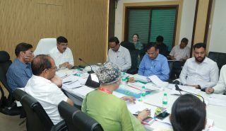 Hon’ble Secretary (Works) Reviews Progress of PWD Building Project in Amravati