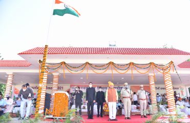 Commissioner Hisar at Sirsa on 15 August 2021 - 2