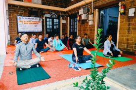 International Yoga day 2025 at civil court ranikhet