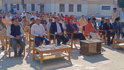 Flag Hoisting Ceremony by P. G. Gokani, PDJ - Gir Somnath