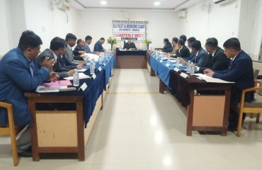 Quarterly Meeting with All Judicial Officers of Gir Somnath District, Quarter Ending - March, 2023