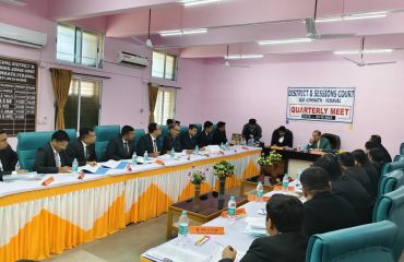 Quarterly Meeting with All Judicial Officers of Gir Somnath District, Quarter Ending - September, 2023