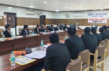 Quarterly Meeting with All Judicial Officers of Gir Somnath District, Quarter Ending - March, 2024