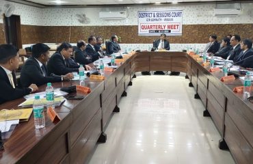 Quarterly Meeting with All Judicial Officers of Gir Somnath District, Quarter Ending - March, 2024