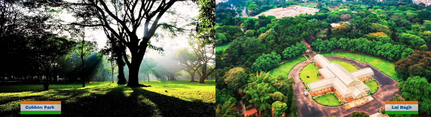 Cubbon Park and Lalbagh