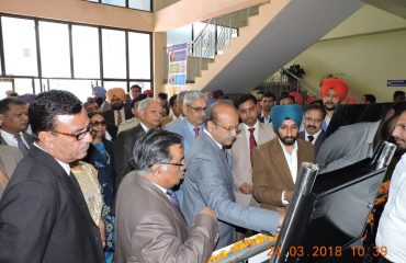 Inauguration of eCourts Information Kiosk at Science City Kapurthala