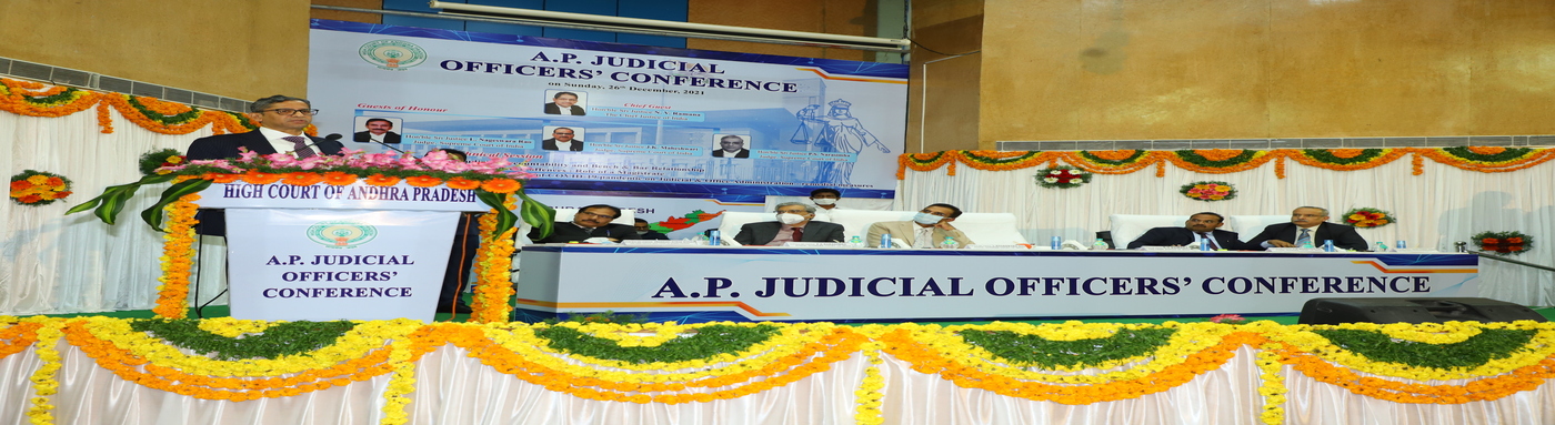 Andhra Pradesh State Level Judicial Officers Conference