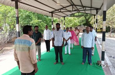 Yoga Day Celebrations at Junior Civil Judge's Court Complex, Podili