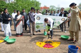 Tree Plantation on World Environment Day by Honourable Additional District Judge Mr.C.K.Chauhan
