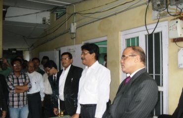 All the Present Gust and Dignitaries at the Kiosk Inauguration occasion