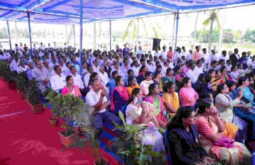 ದಾವಣಗೆರೆಯಲ್ಲಿ ಶಿಲಾನ್ಯಾಸ ಕಾರ್ಯಕ್ರಮ