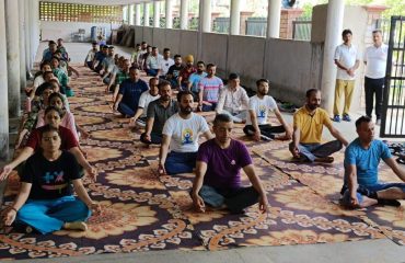 18 Celebration of International Day of Yoga on 21st June 2023