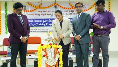Inaugartion of two days training programme for Para-Legal Volunteers by Smt Shanthi.K.G.,Prl District And Sessions Judge,Ballari