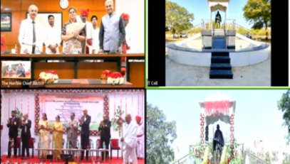 iNAUGURURATION OF MAHATMA GANDHIJI STATUE