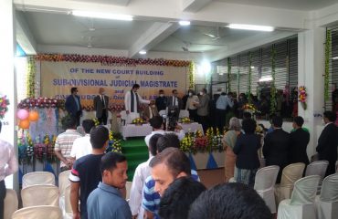 SDJM Amarpur new Court building inauguration