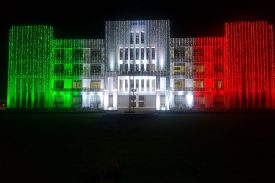 Night View of Botad New Court Building’s inauguration