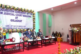 Inauguration ceremony of the New Judicial Court Building at Golaghat