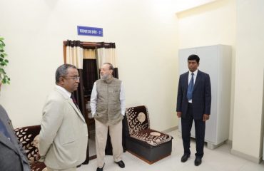 Inspection of New Building By All Honorable Justice