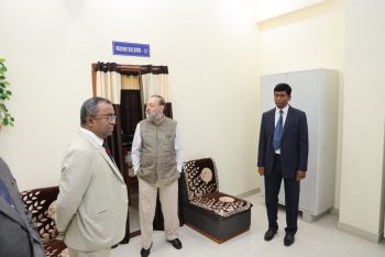 Inspection of New Building By All Honorable Justice