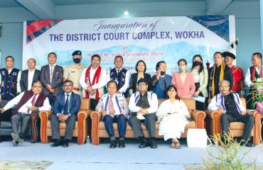 Photo of Chief Justice with Various Departments Officials of Nagaland, Officials of Gauhati High Court, Kohima Bench and Department of Law & Justice, Kohima