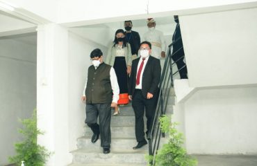 Inspection of Wokha District Court Complex by Officials of Gauhati High Court, Kohima Bench