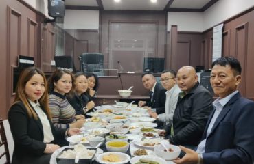 Dinner with Hon'ble Judge