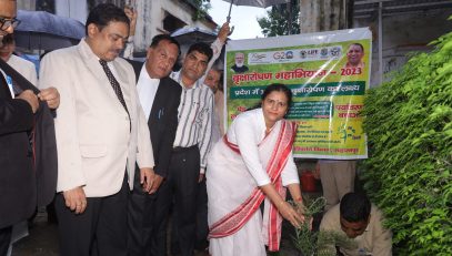 Plantation on 05.06.2023 by Hon'ble District Judge.