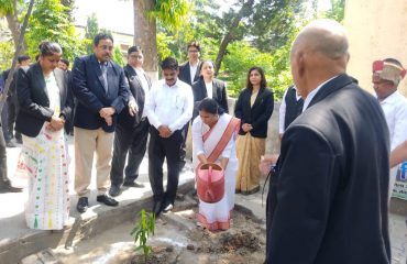 Plantation on 05.06.2023 in District Court, Saharanpur by Hon'ble District Judge.