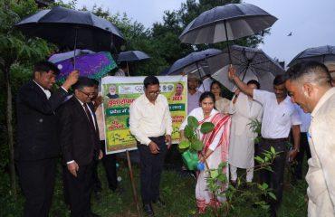 Plantation on 05.06.2023 by Hon'ble District Judge.