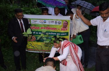 Plantation on 05.06.2023 by Hon'ble District Judge.