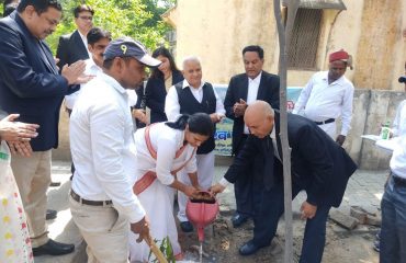 Plantation on 05.06.2023 in District Court, Saharanpur by Hon'ble District Judge.