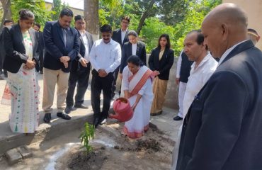 Plantation on 05.06.2023 in District Court, Saharanpur by Hon'ble District Judge.