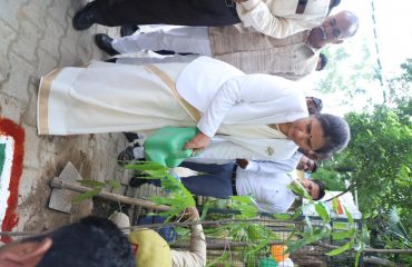 Plantation by Hon'ble District Judge, Saharanpur on 15th of August