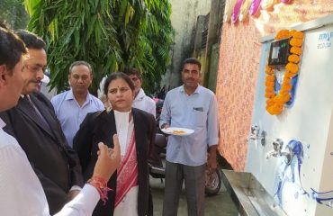 Inauguration of water KIOSK Machine