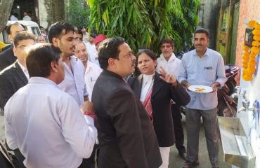 Inauguration of water KIOSK Machine